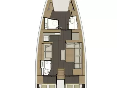 Sailboat hire in Primošten - Dufour Dufour 460 Grand Large