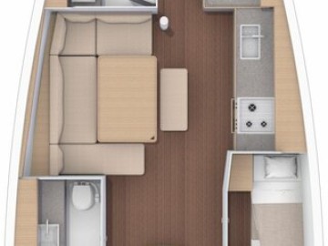 Hire a Dufour Dufour 430 Lefkáda