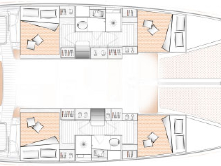 Catamaran to hire Lefkáda at the best price