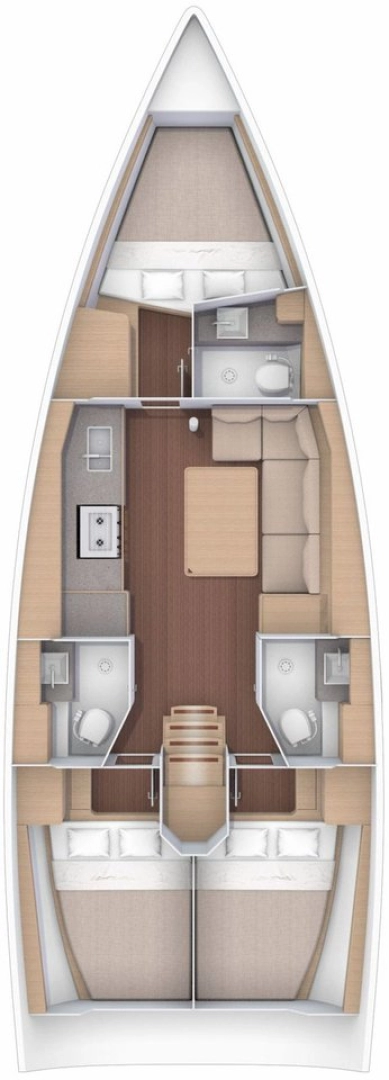 Yacht hire Rhodes (City) cheap Dufour 390 GL