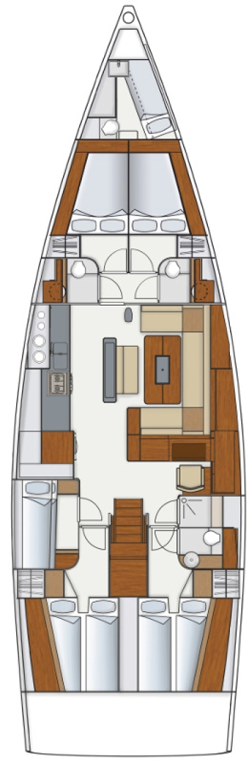 Hire a Hanse Hanse 575 Trogir