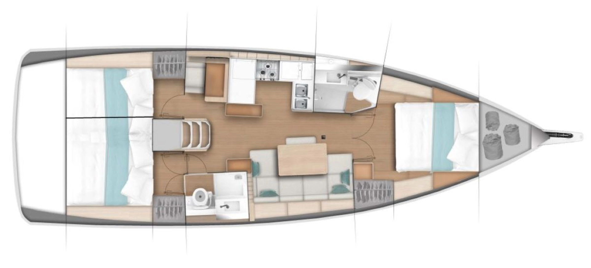 Hire Sailboat with or without skipper Jeanneau Annapolis