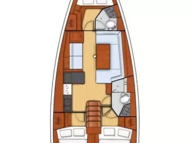 Yacht hire Rogoznica cheap Oceanis 41.1