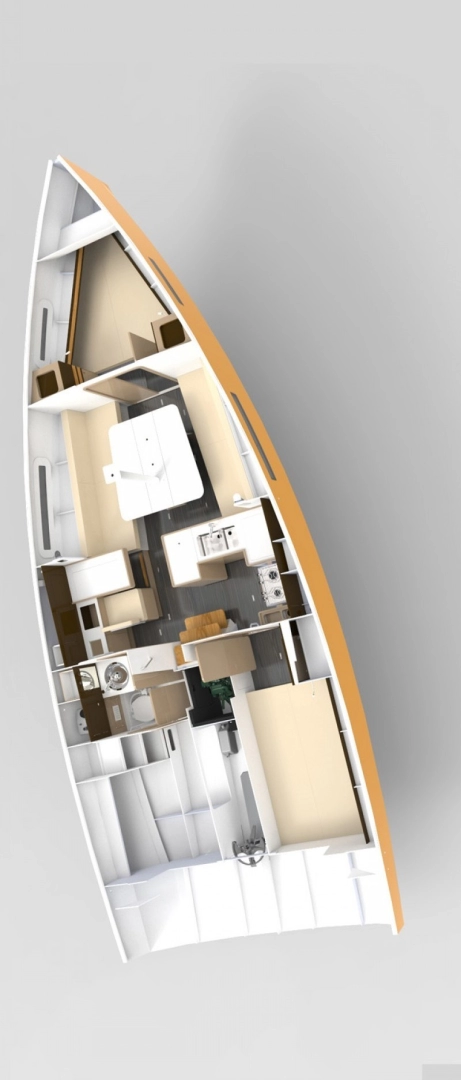 Hire Sailboat RM with a boat licence