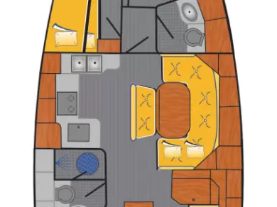Yacht hire Heiligenhafen cheap Cruiser 46