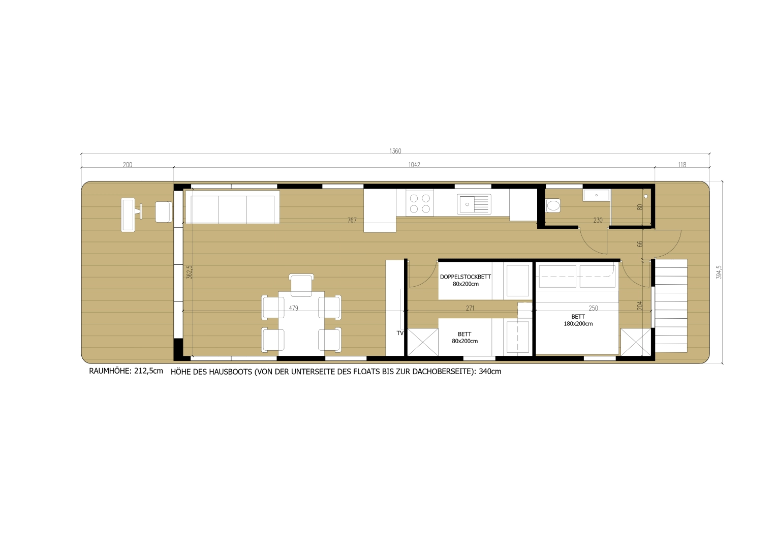 Canal boat hire in Fürstenberg/Havel - WOMA Woma D13