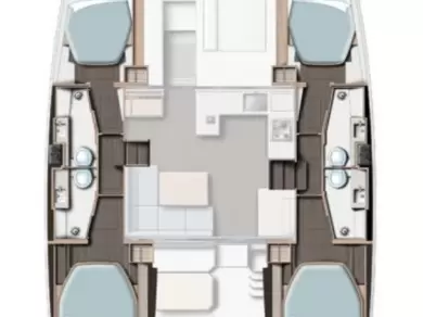 Charter a Leopard Catamarans / Robertson & Caine Leopard 42 - 4 cab. in Procida on Samboat