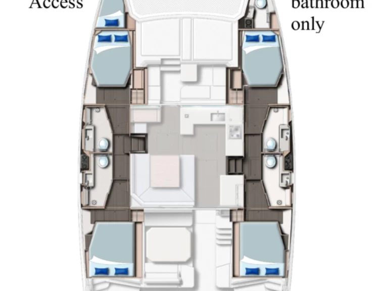 Yacht hire Cannigione cheap Leopard 45