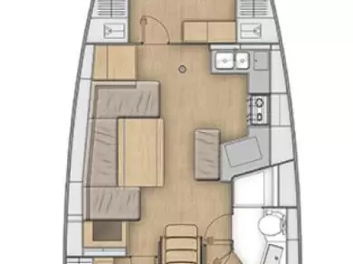 Sailboat hire in Procida - Bénéteau Oceanis 40.1