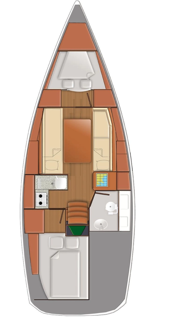 Hire a Jeanneau Sun Odyssey 319 Furnari