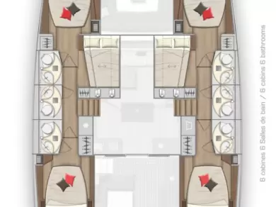 Yacht charter Road Town - Lagoon Lagoon 50 on SamBoat