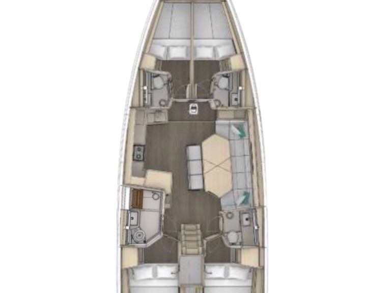 Yacht charter Palermo - Dufour Dufour 48 on SamBoat