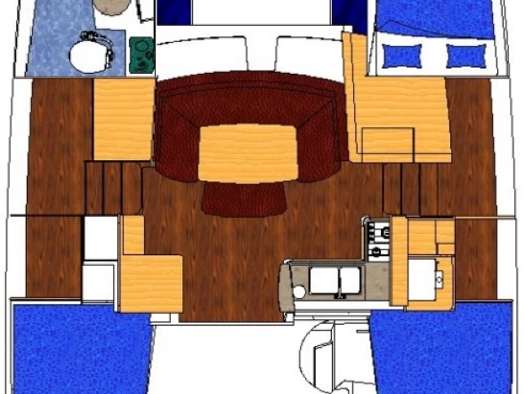 Yacht hire Anna Maria Bay cheap Mahe 36 Evolution