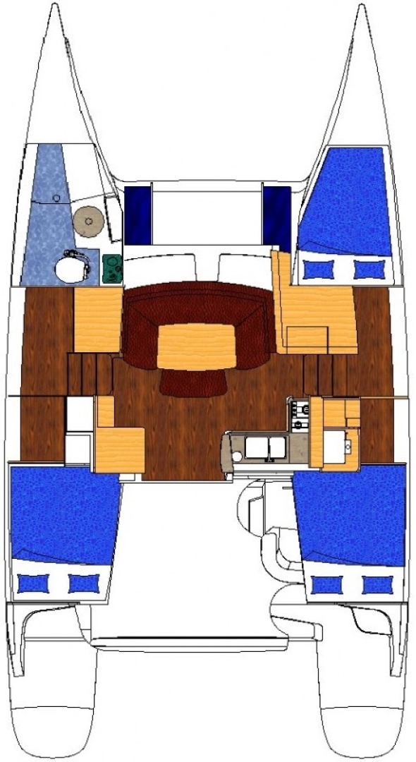 Yacht hire Anna Maria Bay cheap Mahe 36 Evolution