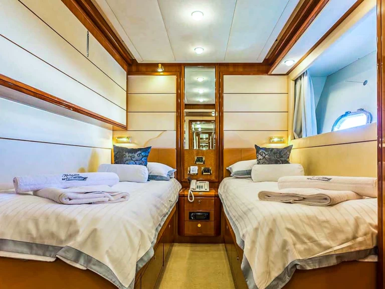 Ferretti Ferretti 880 charter bareboat or skippered in  Seget Donji