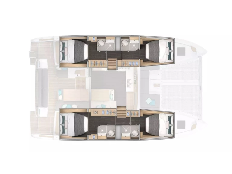 Charter a Lagoon Lagoon 43 in Cugnana Verde on Samboat