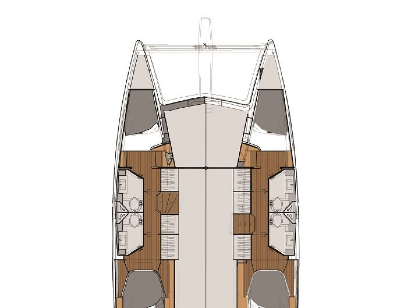 Hire Catamaran with or without skipper Fountaine Pajot Port Grimaud