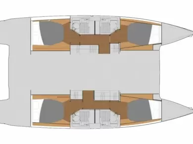Yacht charter Primošten - Fountaine Pajot Astrea 42 on SamBoat