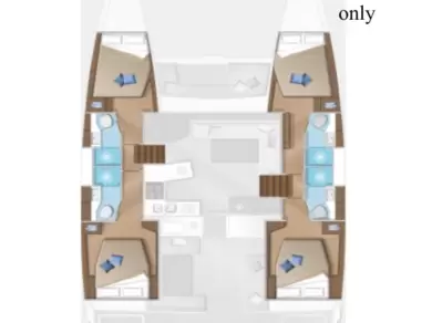 Yacht hire Furnari cheap Lagoon 46