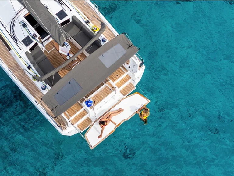 Yacht hire Alimos cheap Dufour 44