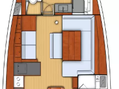 Hire Sailboat Bénéteau with a boat licence