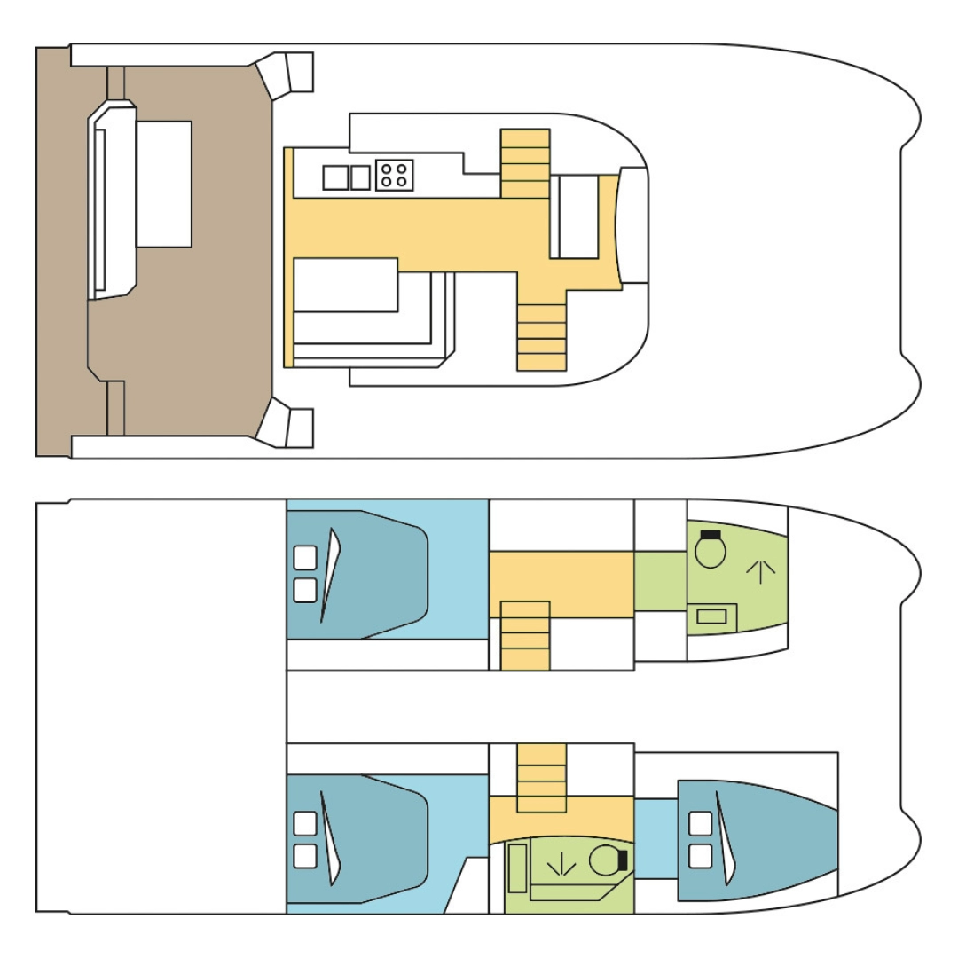 Hire a Fountaine Pajot Fountaine Pajot MY 37 Airlie Beach