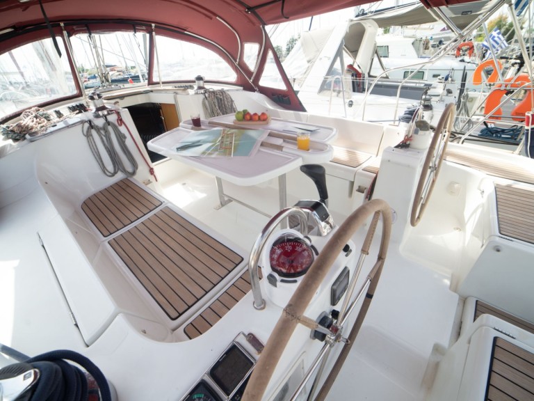 Bénéteau Oceanis 473 charter bareboat or skippered in  Kallithea