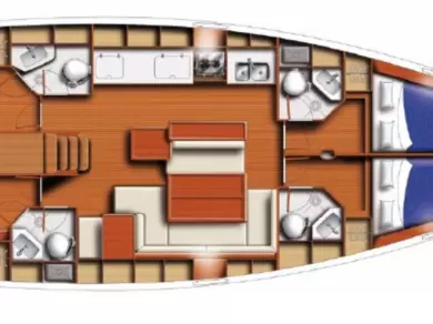 Yacht charter Lefkáda - Bénéteau Oceanis 50 on SamBoat