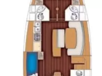 Hire Sailboat Bénéteau with a boat licence