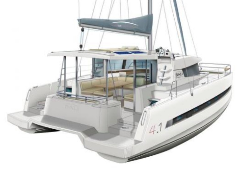 Bali Bali 4.1 charter bareboat or skippered in  Lefkáda