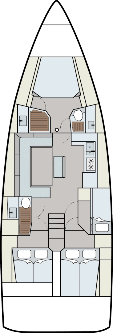 Yacht charter Frenchtown - Dufour Dufour 470 on SamBoat