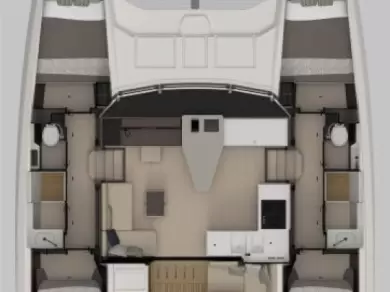 Hire Catamaran Nautitech with a boat licence