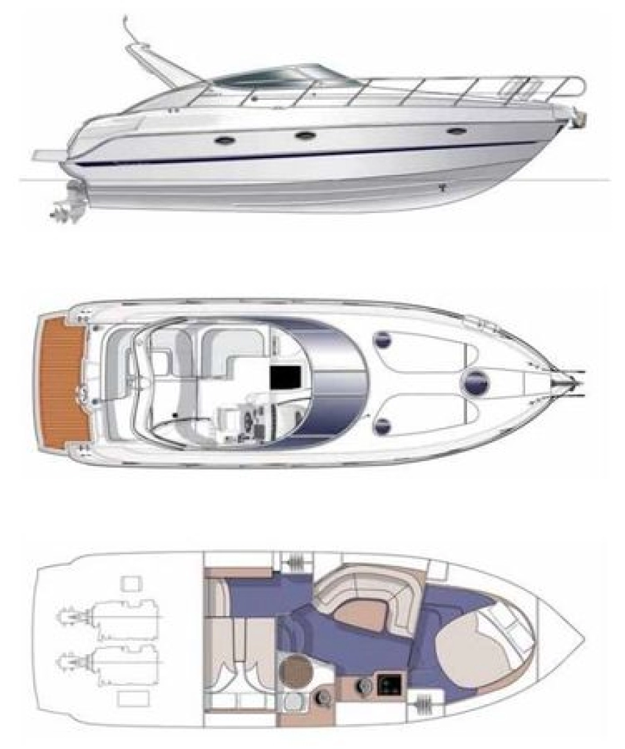 Yacht charter Cannes - Cranchi Zaffiro 34 on SamBoat
