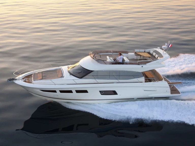 Sunseeker Sunseeker 60 charter bareboat or skippered in  Saint-Tropez