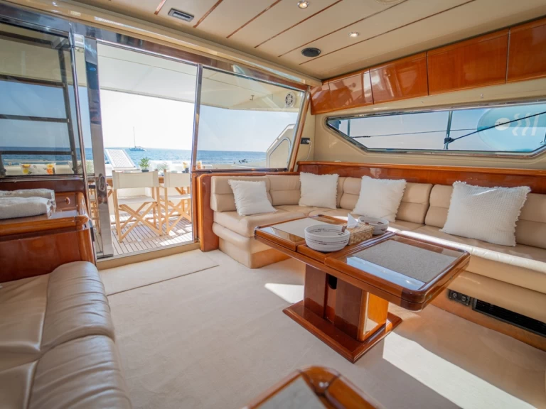 Hire Luxury Yacht with or without skipper Ferretti Ibiza Town