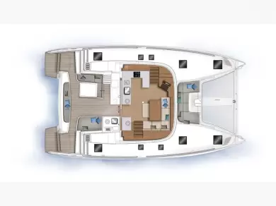 Hire Catamaran with or without skipper Lagoon Parikia