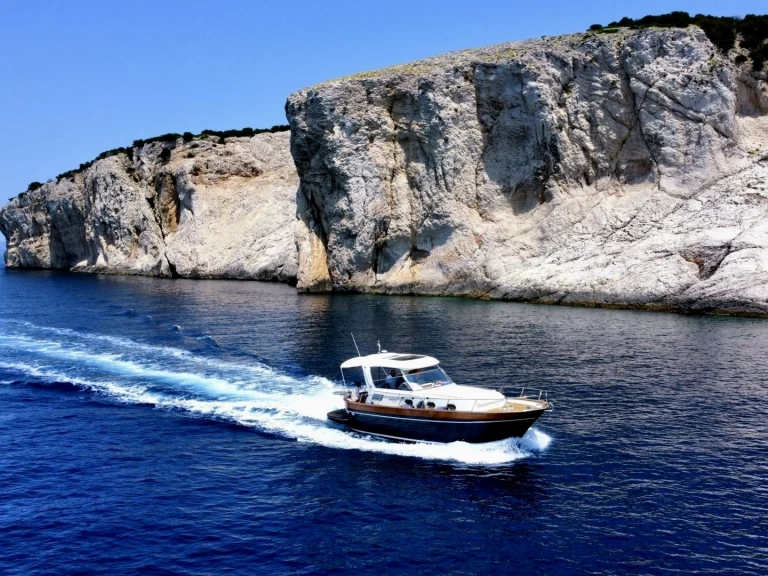 Apreamare Gozzo 38 charter bareboat or skippered in  Sorrento