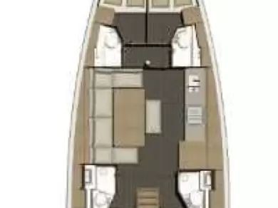 Sailboat hire in Biograd na Moru - Dufour Dufour 460 Grand Large