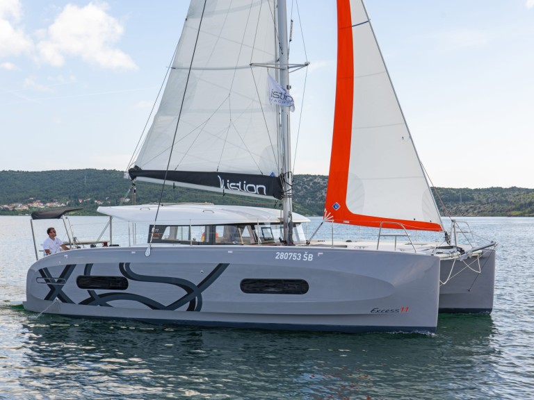 Catamaran hire in Skradin - Excess Excess 11