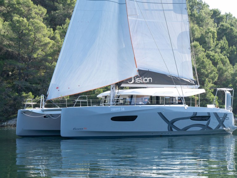 Hire Catamaran with or without skipper Excess Skradin