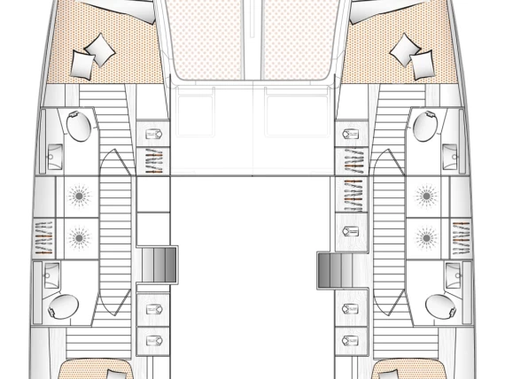 Hire Catamaran Excess with a boat licence