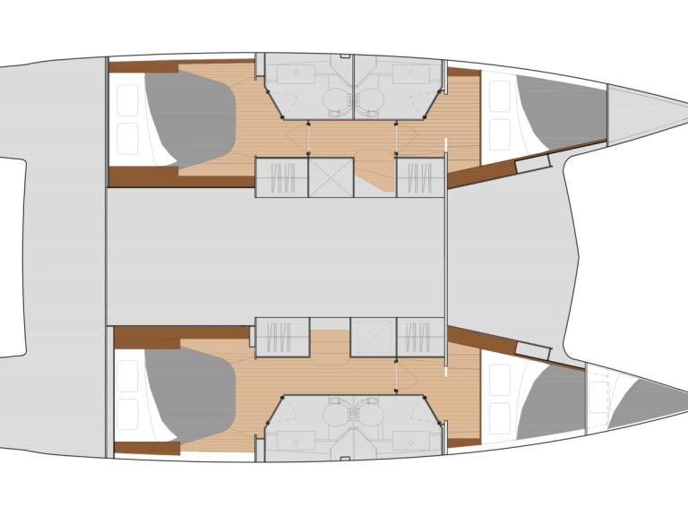 Fountaine Pajot Isla 40 charter bareboat or skippered in  Skradin