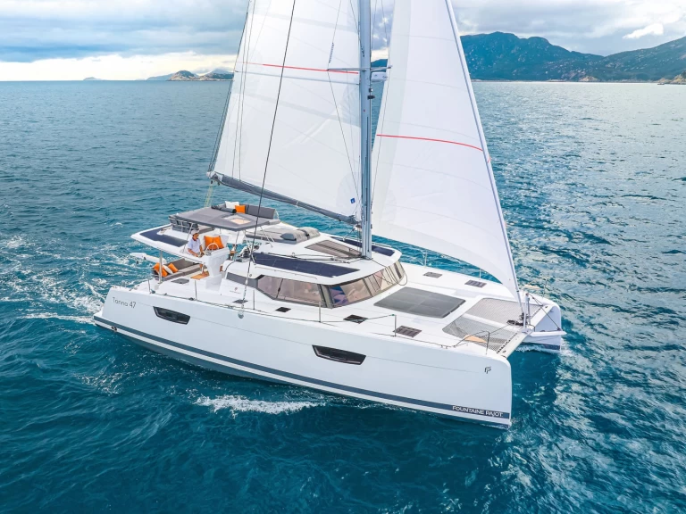 Fountaine Pajot Tanna 47 charter bareboat or skippered in  Skradin