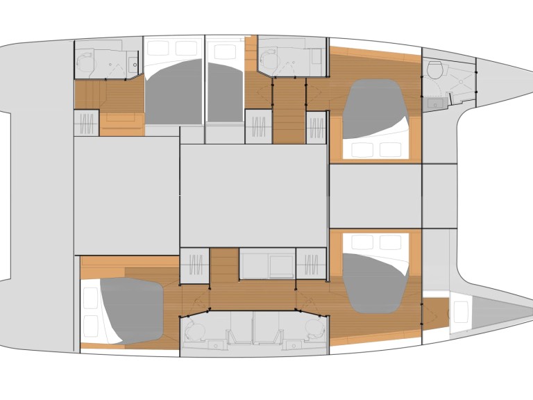 Yacht charter Skradin - Fountaine Pajot Tanna 47 on SamBoat