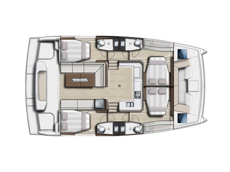 Bali Bali Catspace Voile charter bareboat or skippered in  Le Marin