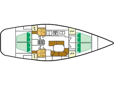 Sailboat hire in Alimos - Bénéteau Oceanis 461 Clipper