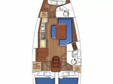 Bénéteau Oceanis 40 charter bareboat or skippered in  Adaköy