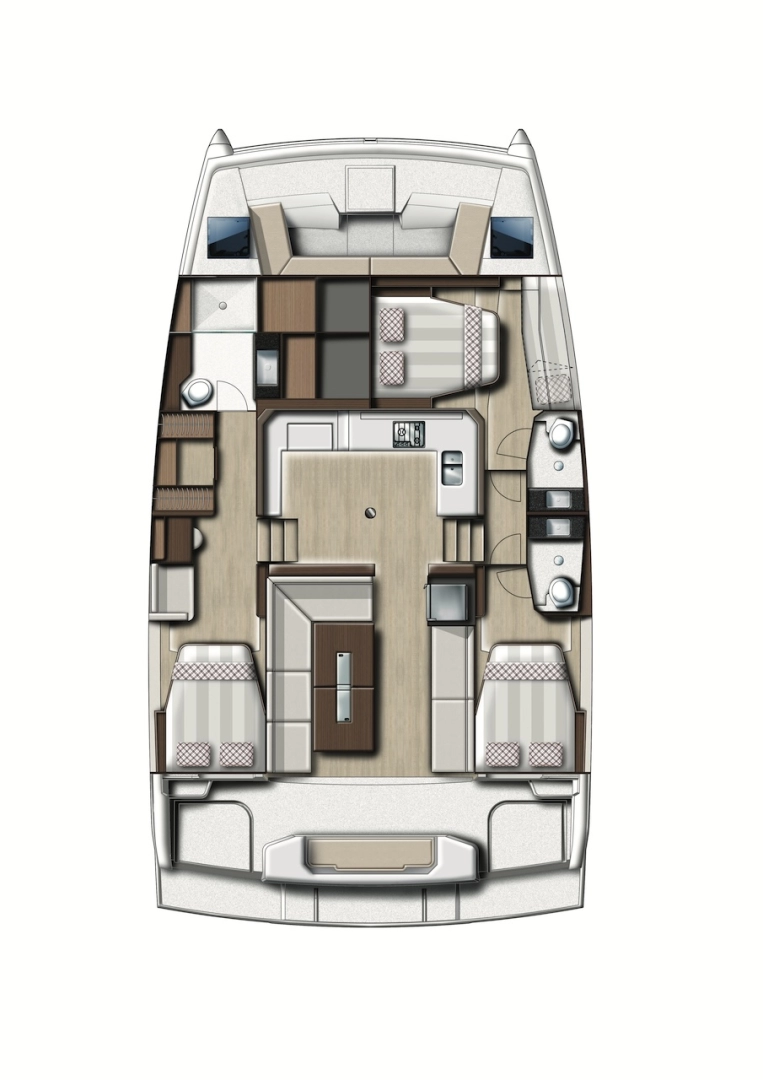 Bali Bali Catspace Voile charter bareboat or skippered in  Pirovac