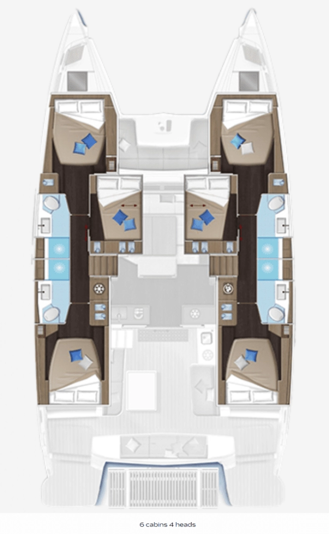 Catamaran hire in Road Town - Lagoon Lagoon 51