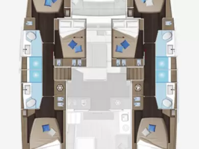 Catamaran hire in Road Town - Lagoon Lagoon 51